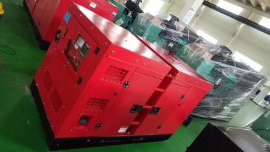 عازلة للصوت التجارية مولدات الاستعداد 24KW / 30KVA عالية الكفاءة 3 المرحلة 12 أسلاك