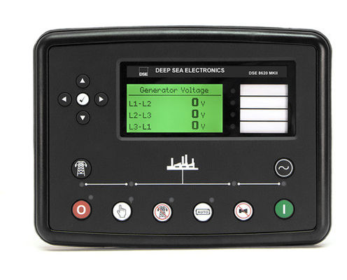 مزامنة أوتوماتيكي أساسيات الطاقة العامة فشل حمولة تقاسم وحدة التحكم DSE8620 MKII